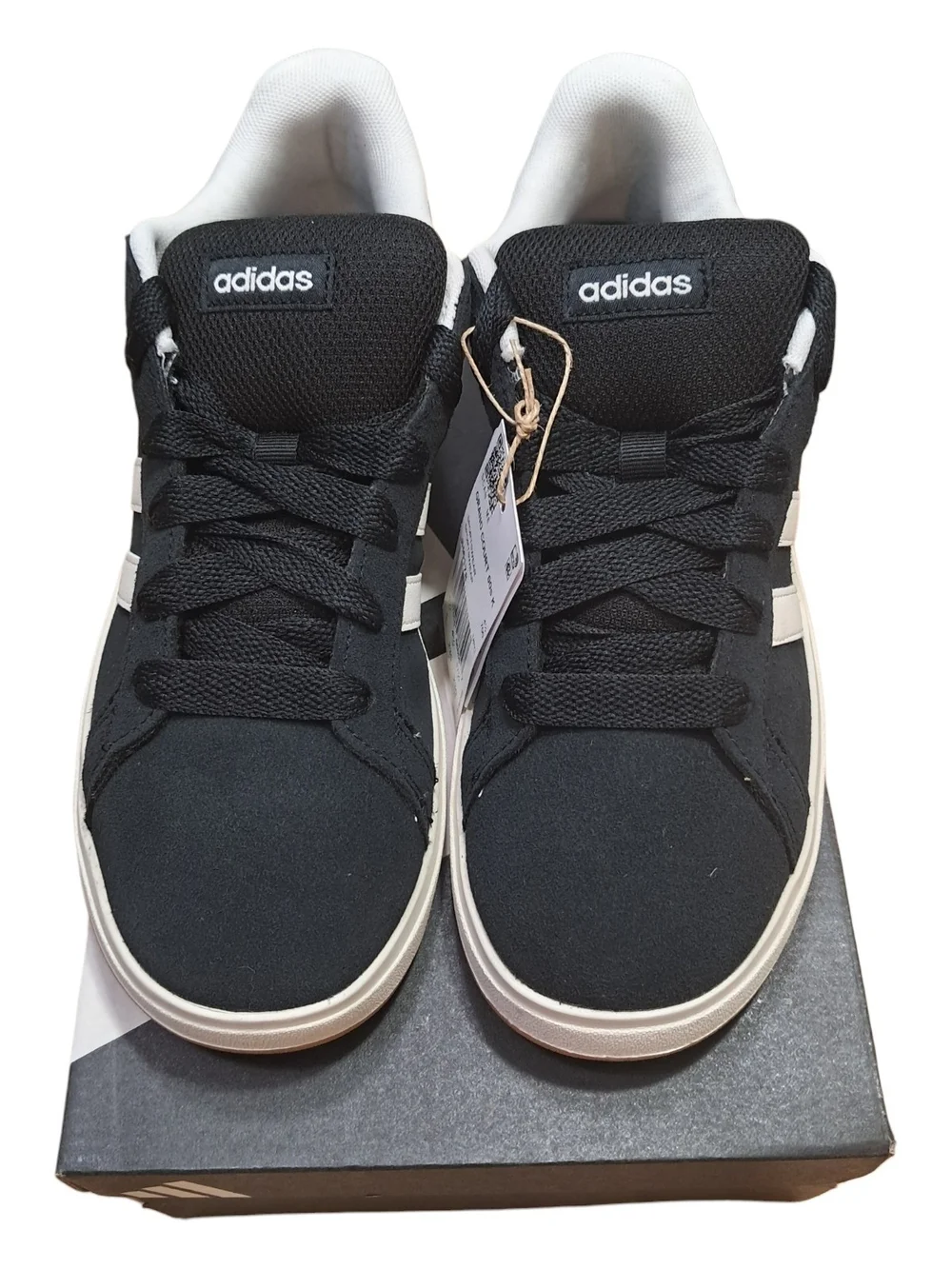 NWT Adidas Grand Court 00s Shoes Kids - Black/White - Multisize